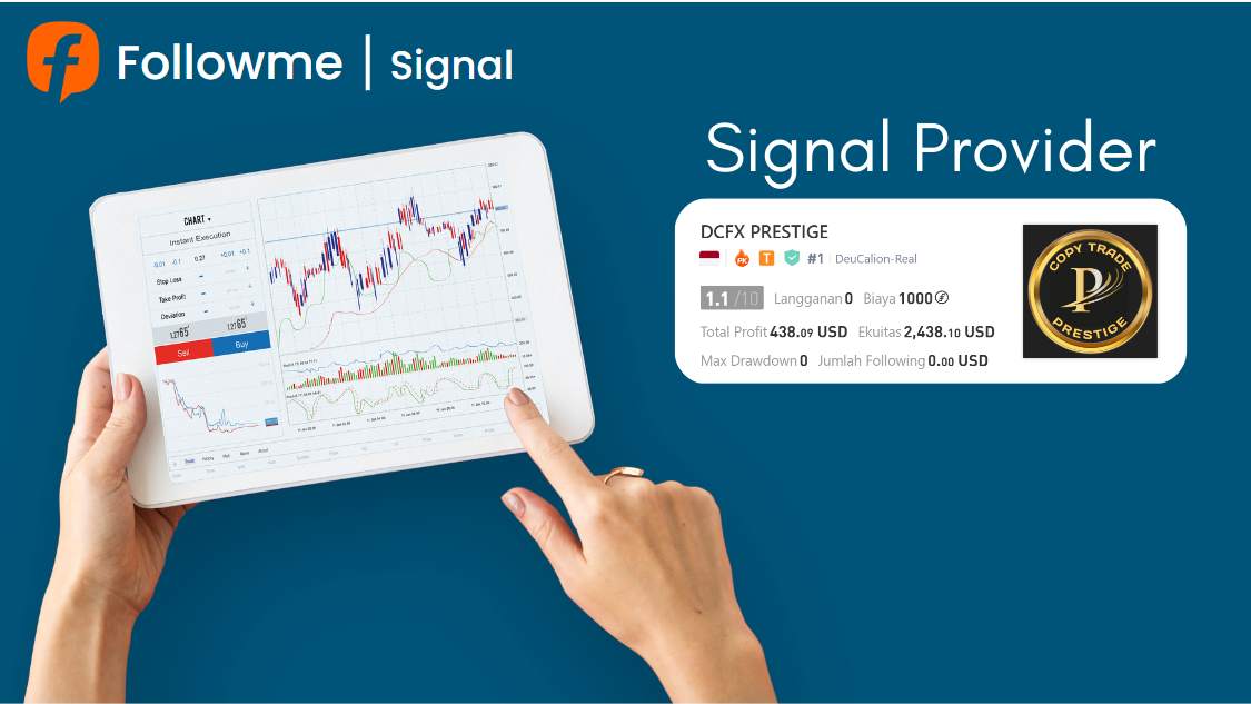 Ulasan Signal Provider @DCFX PRESTIGE: Trader Ahli Emas (XAUUSD)