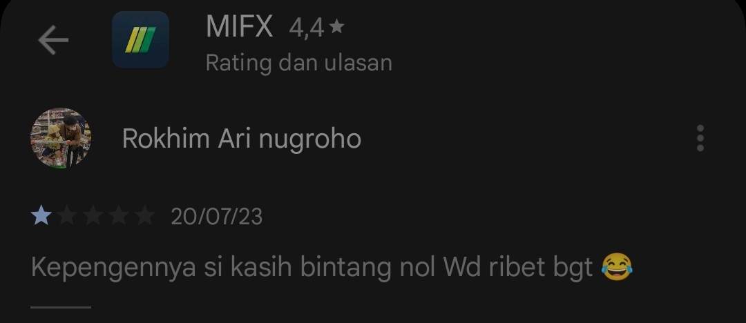 WD Ribet Banget di MIFX