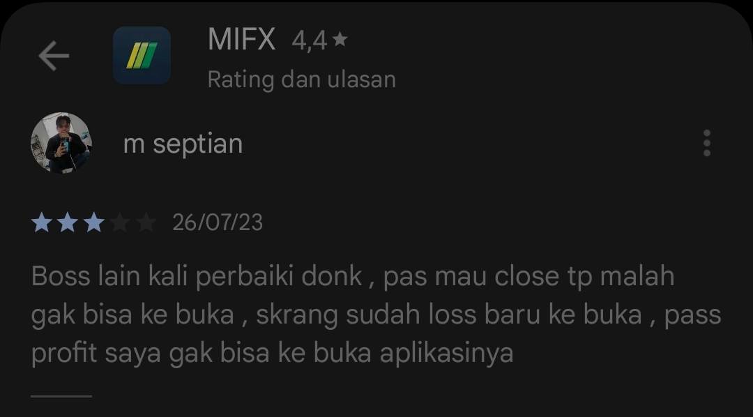 Platform MIFX Mengganggu Transaksi, Nasabah Banyak Komplen!