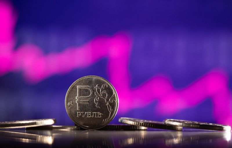 Ruble Nga phục hồi sau khi CBR nâng lãi suất lên 12%