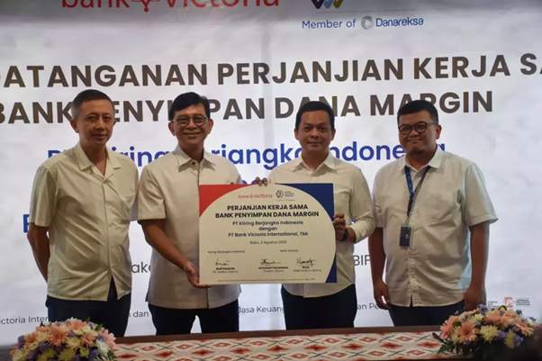 Bank Victoria International (BVIC) dan KBI Teken Kerja Sama Penyimpan Dana Margin