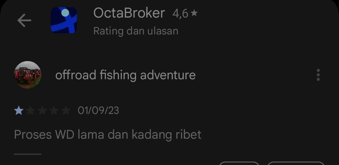 Penarikan Dana Rumit di Octa