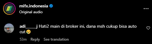 Ada Permainan Auto Cut di Broker MIFX?