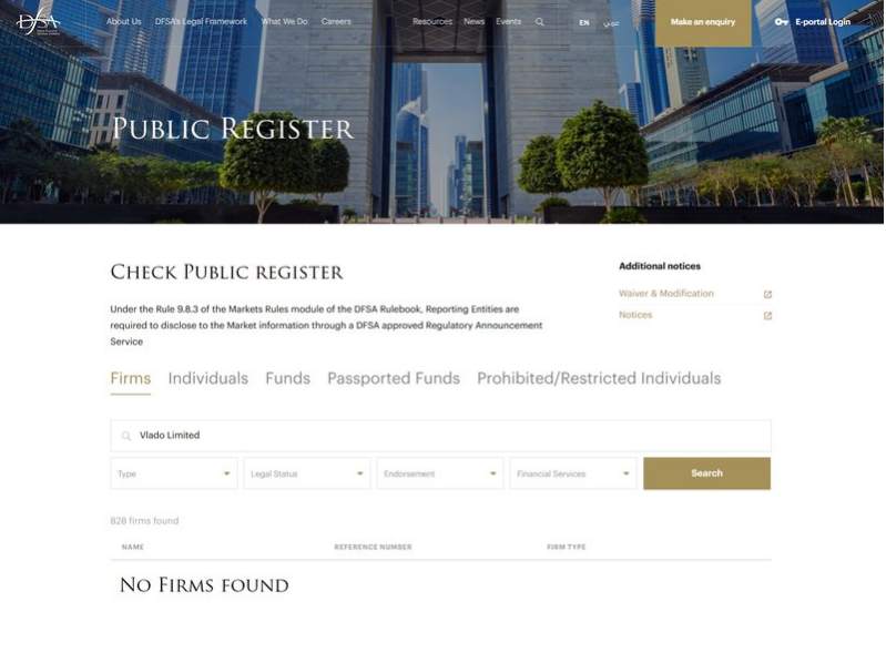 券商VLADO疑似马来西亚资金盘！无任何有效监管！