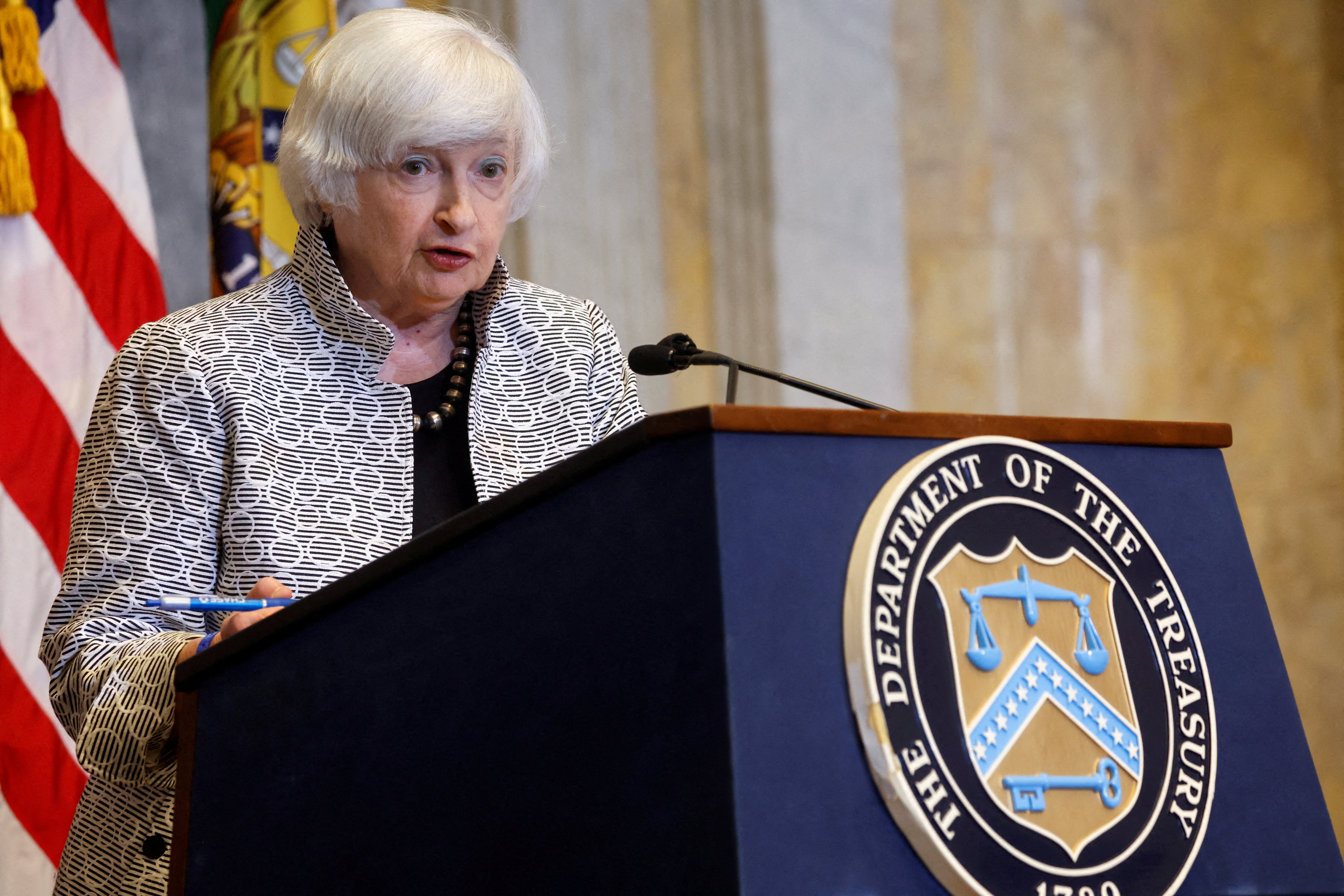 Yellen: Rates improbable to revert to pre-Covid levels