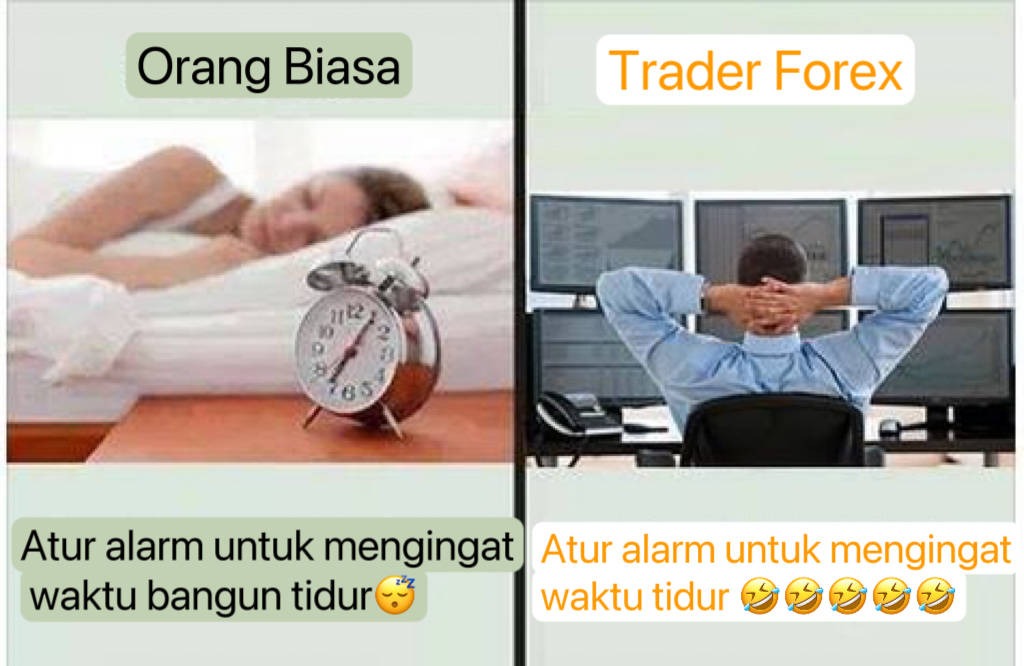 Rutinitas Harian Trader| Hiburan dengan Memes Lucu