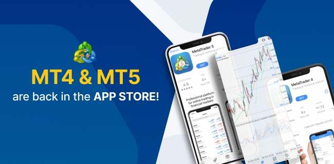 #MT4 & #MT5 Applications are back in the #Apple #AppStore 