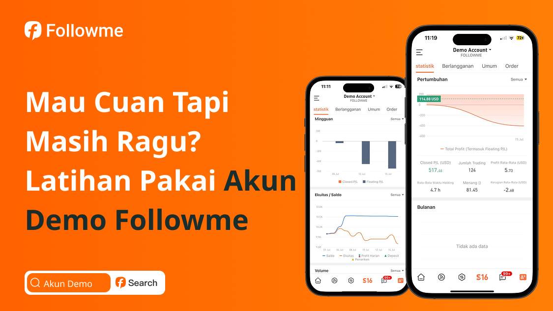 Mau Cuan Tapi Masih Ragu? Latihan Dulu Pakai Akun Demo Followme!