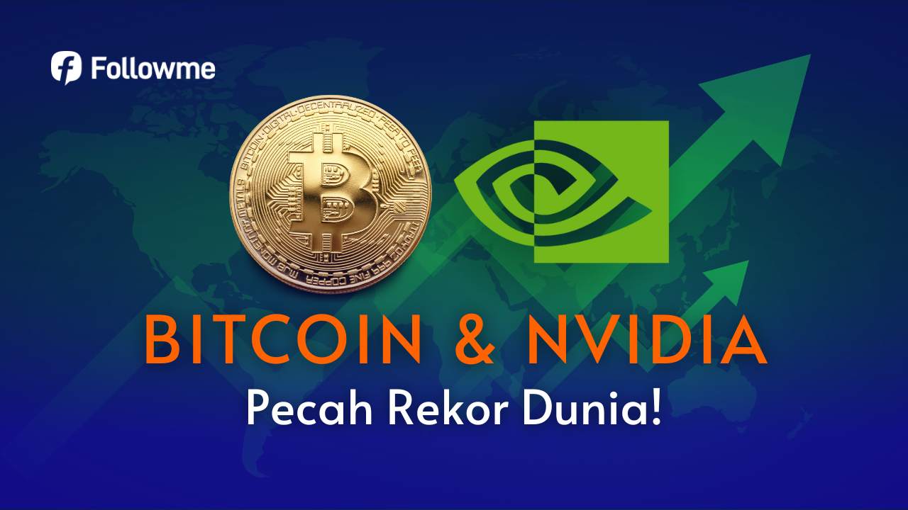 Bitcoin Tembus $117.000, Nvidia Sentuh $4 Triliun: Satu Hari, Dua Sejarah!