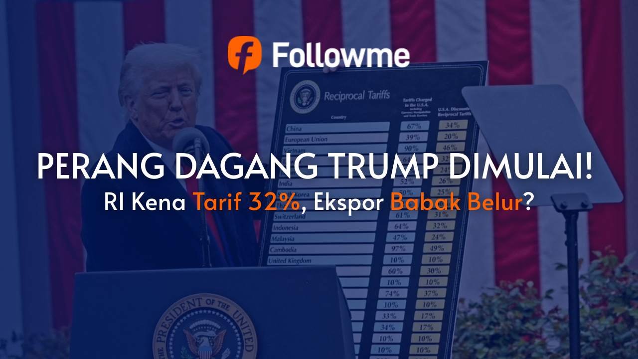 Gawat! Tarif 32% AS ke RI Jalan Terus, ‘Sogokan’ $34 Miliar Prabowo Gagal Total?