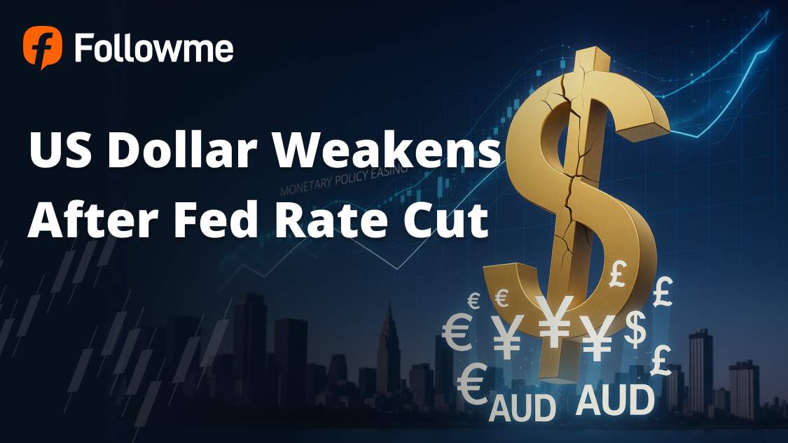 US Dollar Weakens After the Federal Reserve Cuts Interest Rates