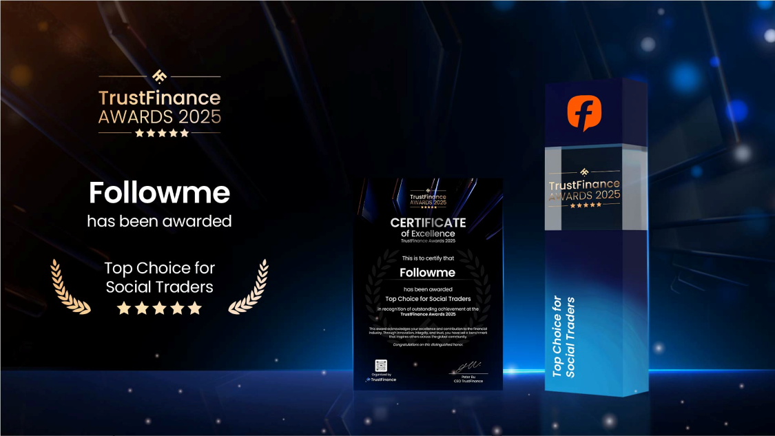 Followme Named “Top Choice for Social Traders” at the TrustFinance Performance Awards 2025