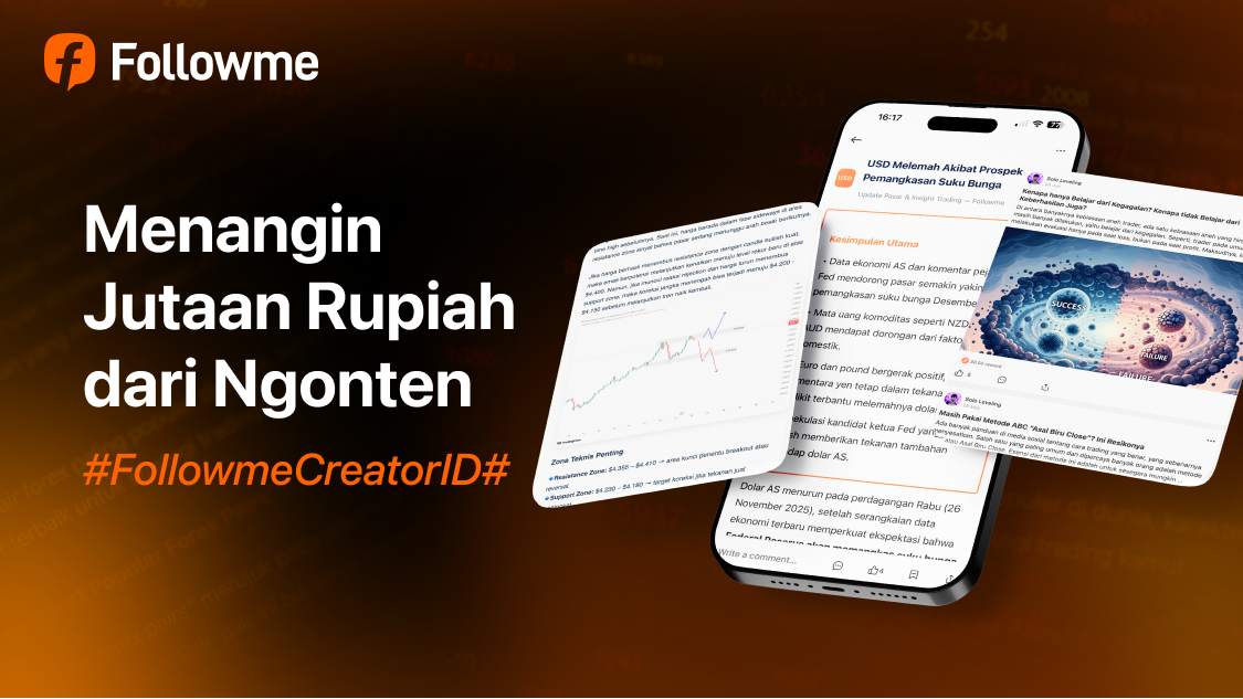 MENANGIN JUTAAN RUPIAH DARI NGONTEN - #FollowmeCreatorID#  