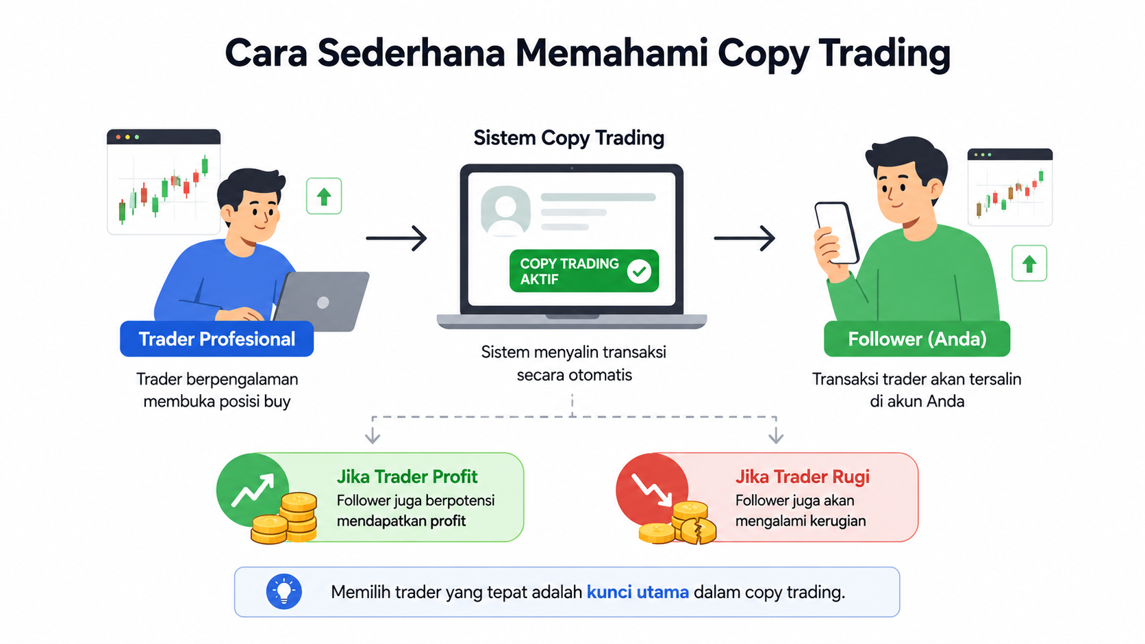 Apa Itu Copy Trading? Cara Kerja, Keuntungan, dan Risiko yang Wajib Dipahami