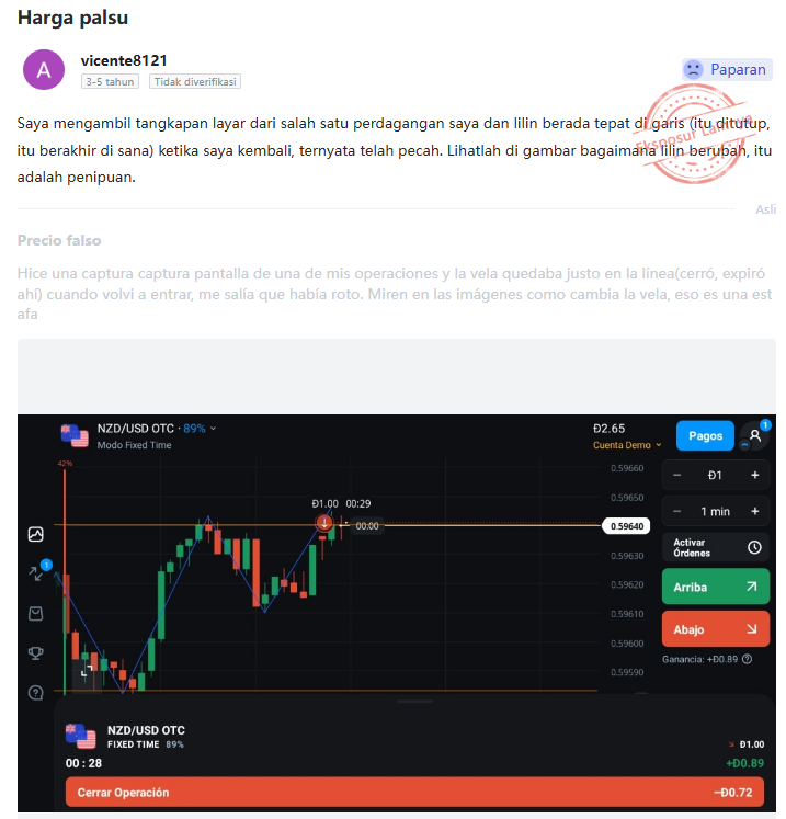 Review Broker Olymptrade: Waspadai Lisensi Offshore dan Risiko Manipulasi Harga