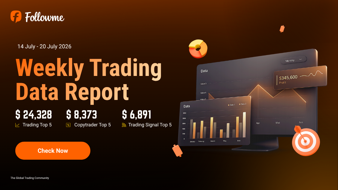 Followme's Top Traders: Weekly Ranking (14 July - 20 July 2026)
