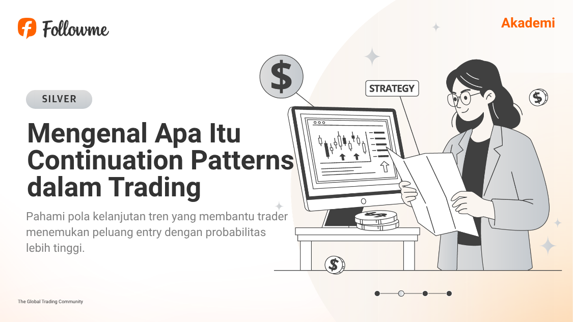 Continuation Chart Patterns: Triangle, Flag, Pennant, Wedge, dan Cara Menghitung Target