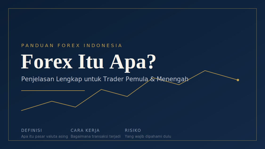 Forex Itu Apa? Ini Penjelasan Lengkap untuk Trader Pemula