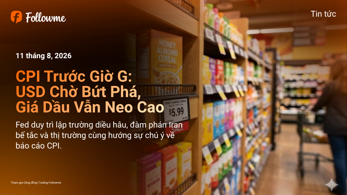 CPI Trước Giờ G: Đồng USD Chờ Tín Hiệu Bứt Phá, Giá Dầu Tiếp Tục Neo Cao