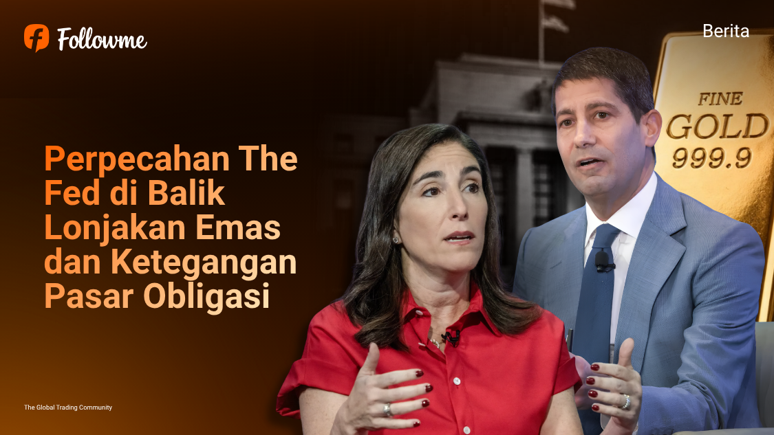 The Fed Terbelah Dua, Emas Melesat 7% Jelang Rilis CPI Terpenting Tahun Ini