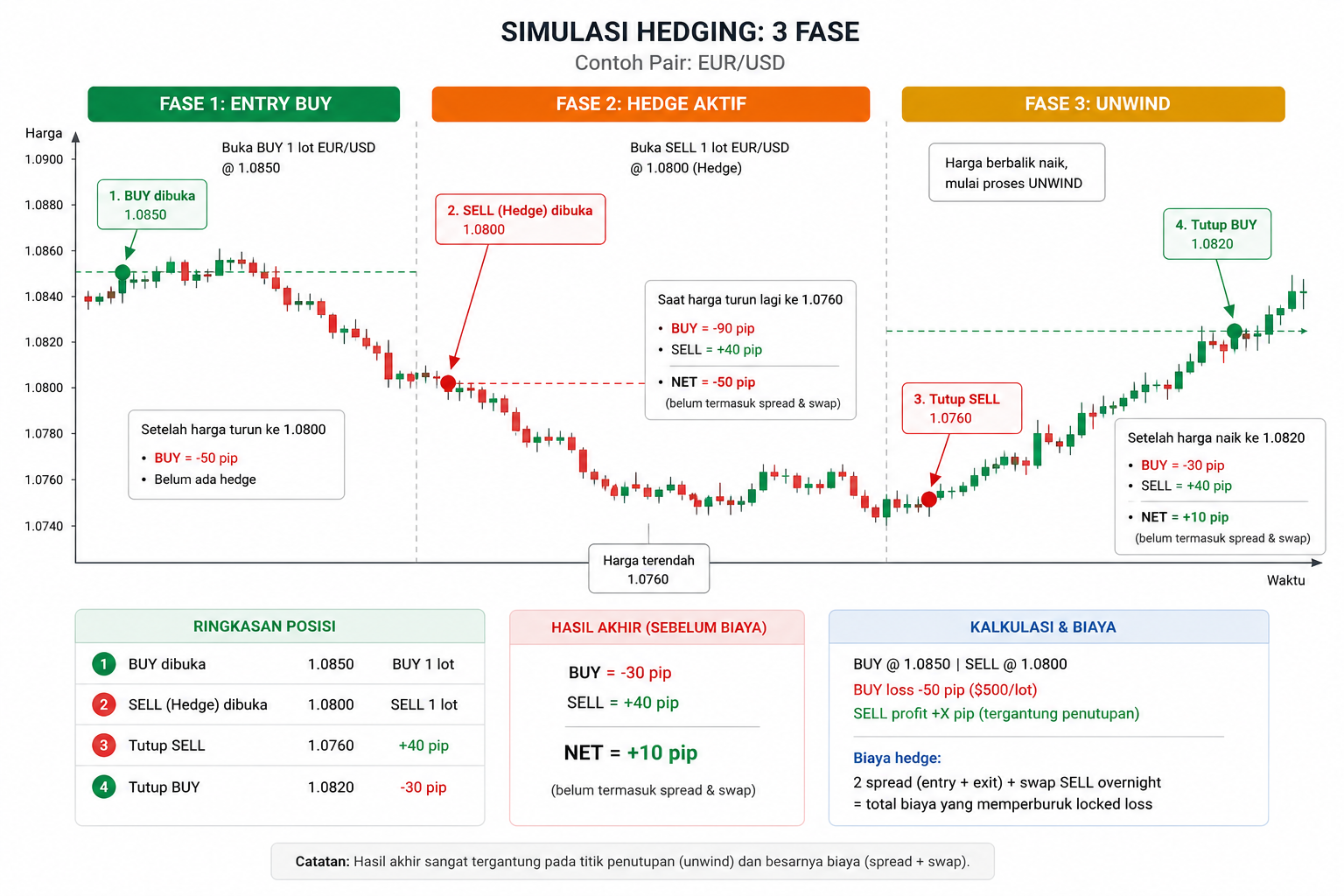 Hedging Bisa Mengunci Kerugian? Begini Cara Kerjanya dalam Trading Forex