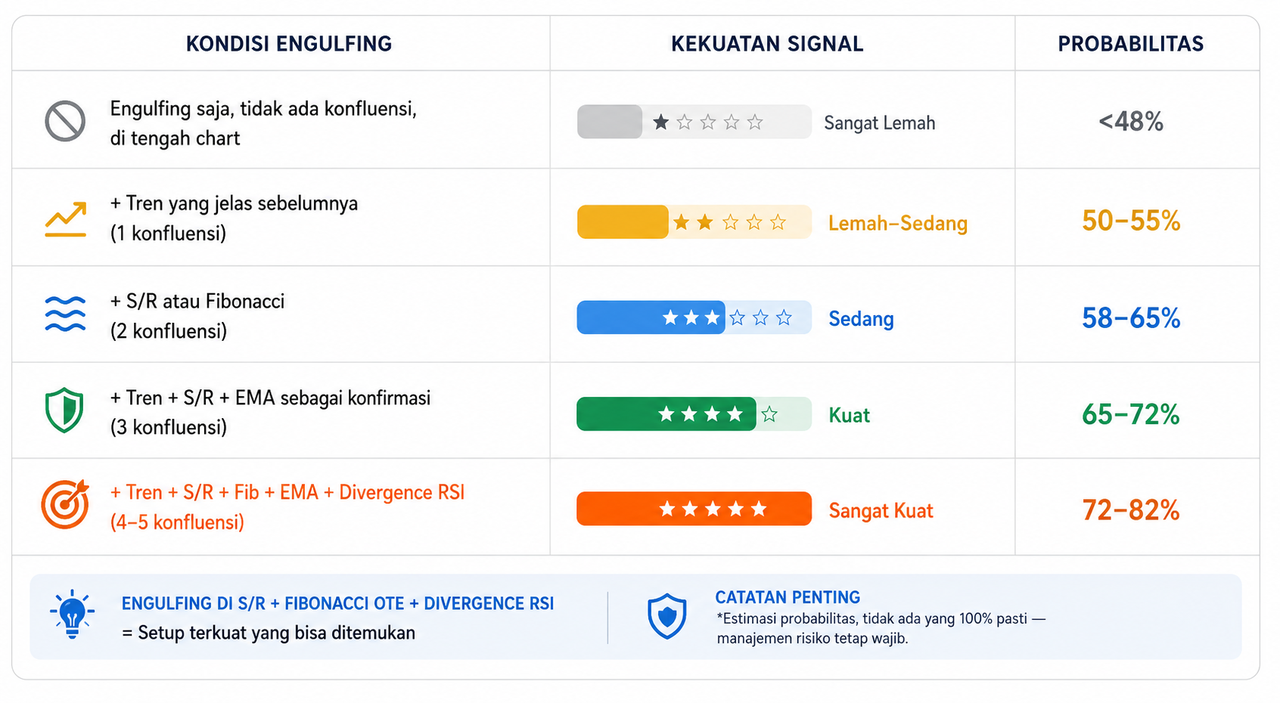 Pola Engulfing dalam Trading Forex: Pengertian, Contoh, dan Cara Menggunakannya