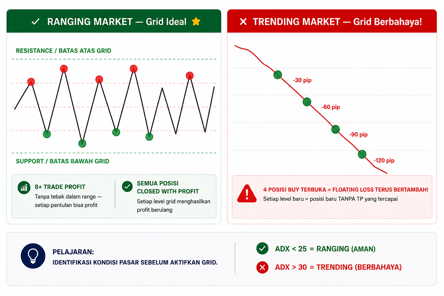 Cara Menggunakan Grid Trading di Forex dengan Manajemen Risiko yang Benar
