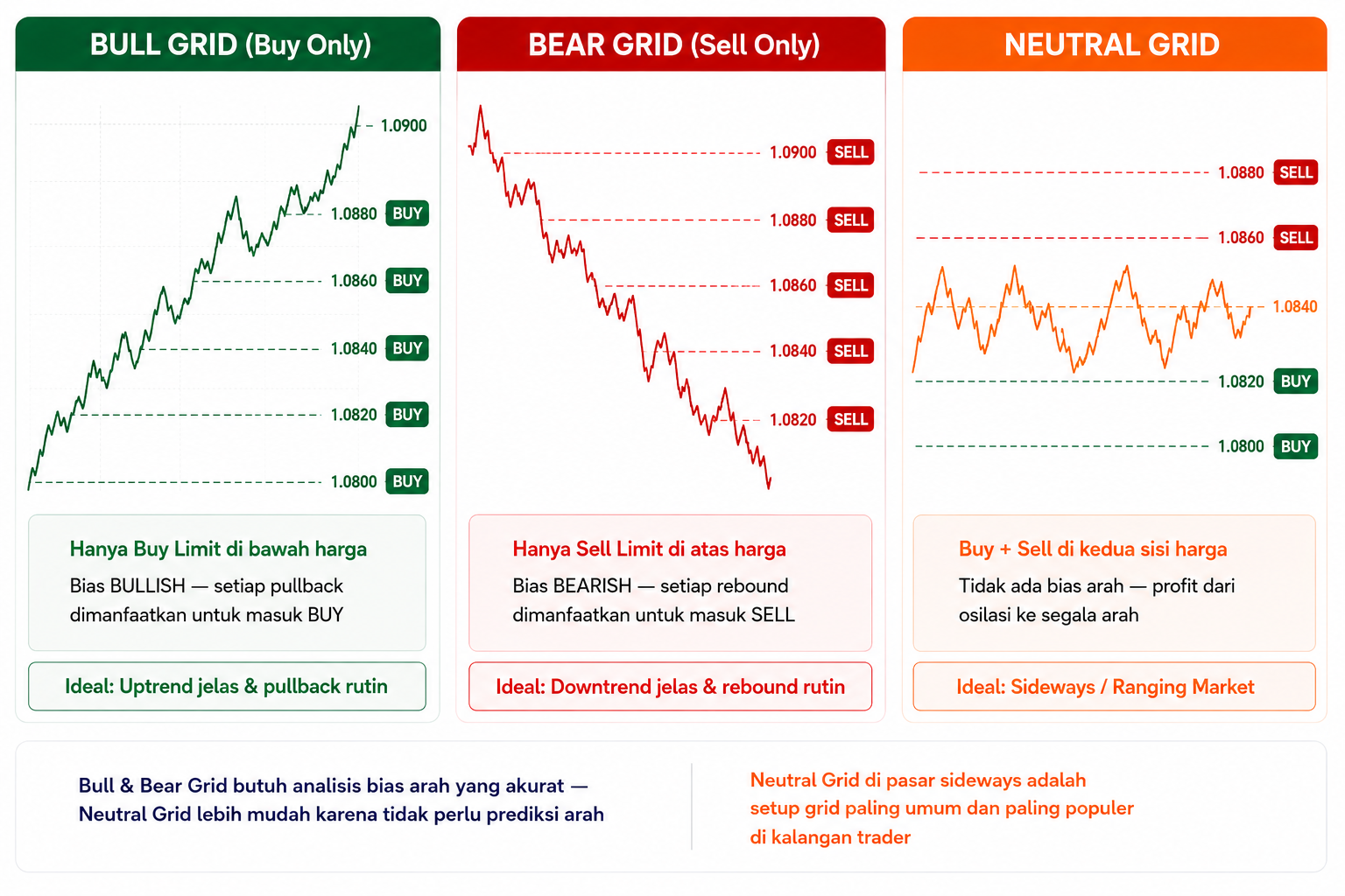 Cara Menggunakan Grid Trading di Forex dengan Manajemen Risiko yang Benar