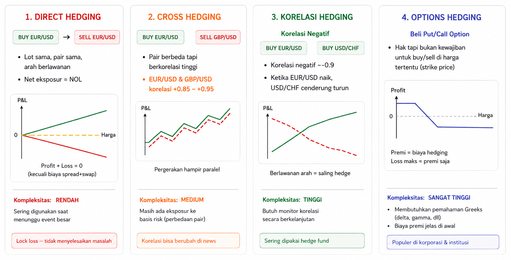 Hedging Bisa Mengunci Kerugian? Begini Cara Kerjanya dalam Trading Forex