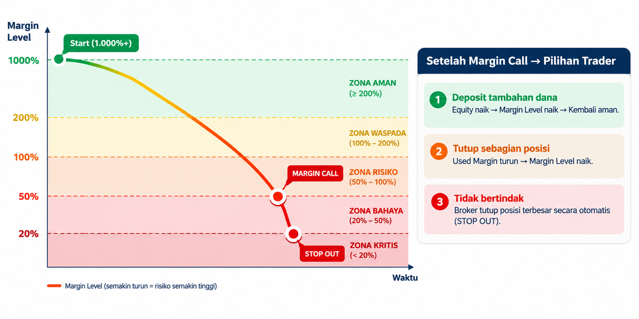 Sebelum Trading, Pahami Margin Call agar Modal Tidak Cepat Habis