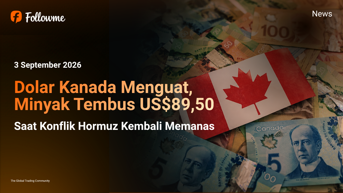 Dolar Kanada Menguat, Minyak Tembus US$89,50 saat Konflik Hormuz Kembali Memanas