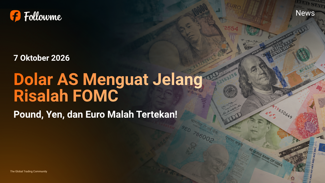 Dolar AS Menguat Jelang Risalah FOMC, Pound, Yen, dan Euro Tertekan