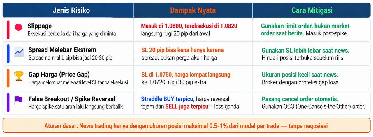 News Trading, Cara Trading Saat Rilis Berita Tanpa Terjebak Volatilitas