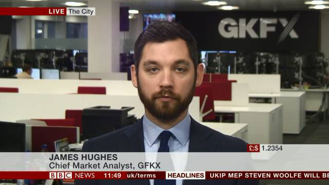 英国BBC NEWS 现场连线GKFX首席分析师解析英镑暴跌原因