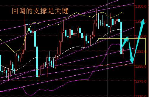 聂昱语：11.30黄金果然回调助空单止盈，周四该反弹走多头