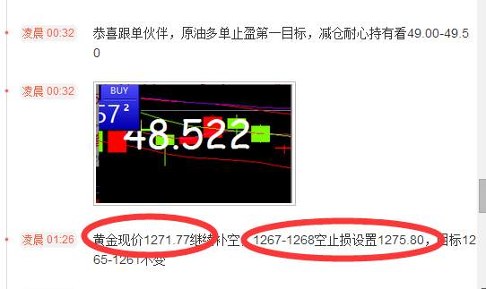 众智言金：6.1 黄金空单分批止盈，后市1260短多