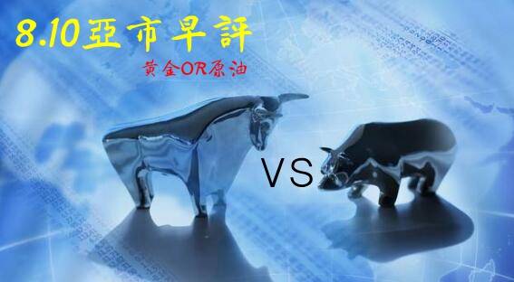 王彦栋：8.10黄金原油开盘飘绿，日间回调操作