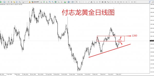 付志龙：5.17EIA布局，黄金坚定看涨，原油高空低多