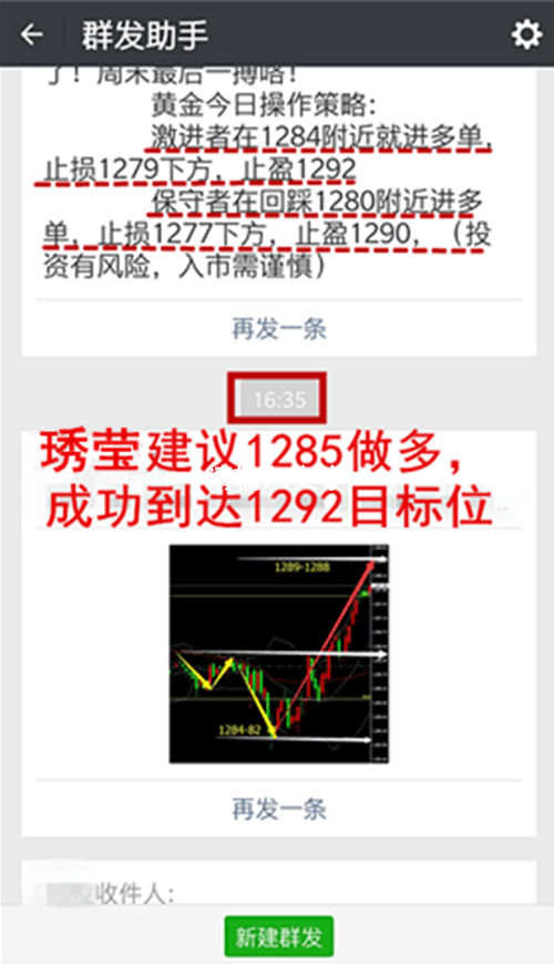 胡琇莹：CPI利多黄金冲击1292高点，日线三连阳多头趋势强劲