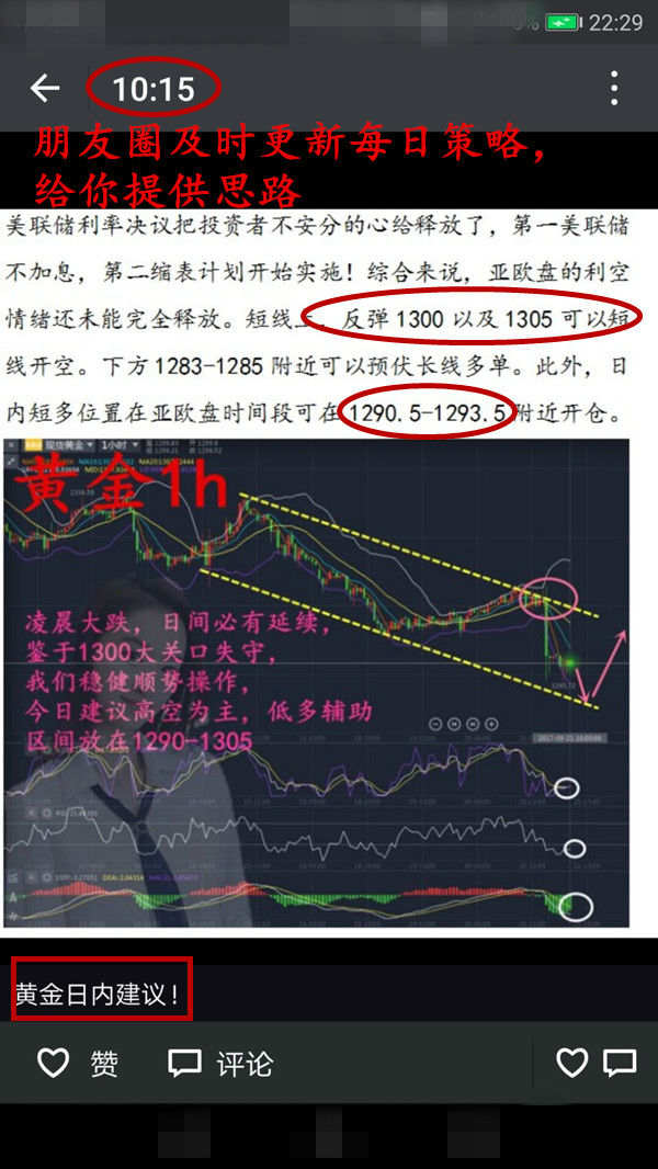 黄金高空原油低多稳赚！只知质疑不敢信任怎么赚钱！