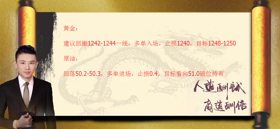 柳东流:4.3黄金受阻中线上升未改,原油守住50.0依旧涨