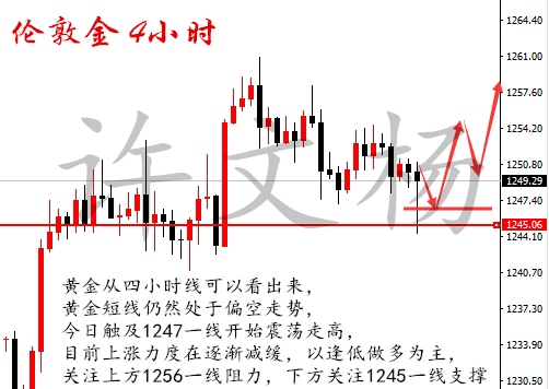 许文杨：3.30  黄金多空双杀，午夜分析及策略