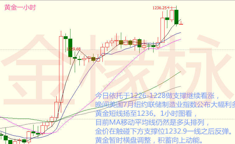 金椽栐7.17黄金反弹继续看多，原油震荡定方向