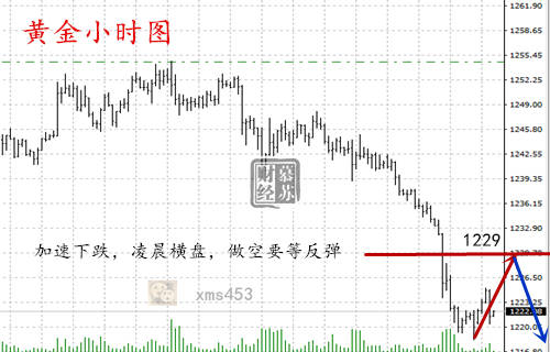 熊慕苏：黄金空头爆发20个点，1295到1170的利润有何难？