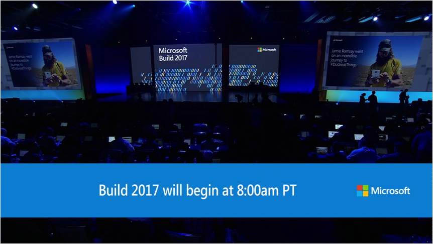 微软 Build 2017 开发者大会：Azure 与 AI 的快速发展