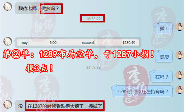 李靓依：9.28没有30点盈利又怎样？每天稳定20点也不错！黄金多空单被套