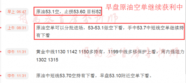 胡禹丞:4.17晚评原油,黄金千三没希望看下方1276!