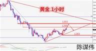 陈谋伟：月线收官之际黄金反弹走高，符合预期