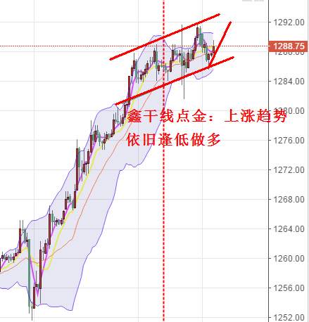鑫干线点金：8.14黄金原油上周趋势依旧，操作上逢低做多