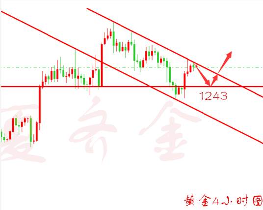 夏齐金：4.3黄金回落依旧多，原油依旧回撤做多